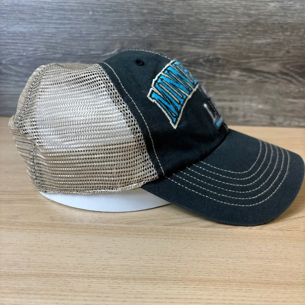 Super‎ Bowl Hat Cap Snap Back Black LII NFL Football Minnesota Adjustable '47